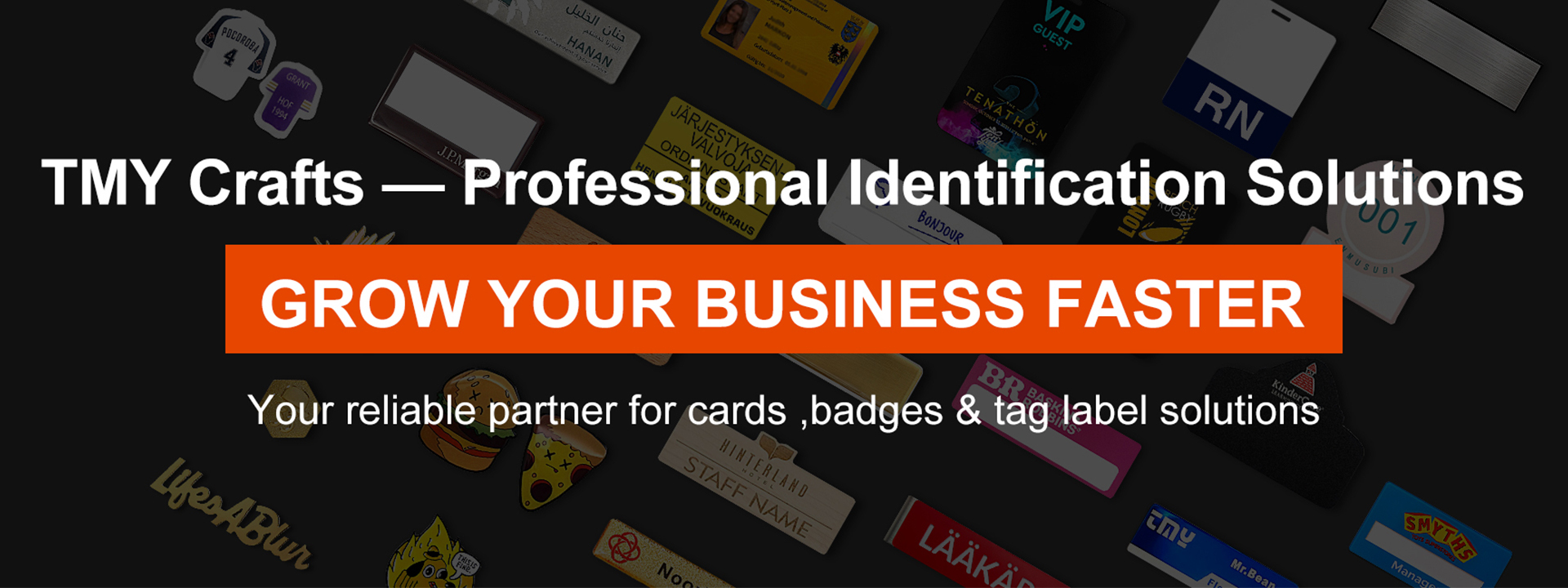 qualité Badges nominatifs imprimés personnalisés usine