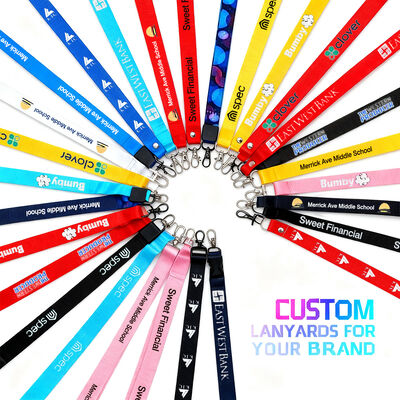 kupować Silk Screen Name Badge Lanyard Versatile Custom Lanyards For ID Badges (Sylk Screen Name Badge Lanyard) Wyróżnione odmiany produkcja online