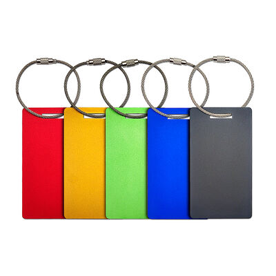 Mua Nhãn hành lý nhôm anodized có thể tái chế Kháng trầy trầy nước Kháng nước sản xuất trực tuyến