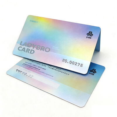 buy Hologram Custom Plastic Cards Waterproof Embossed Plastic Business Cards Scratch Resistant online manufacture