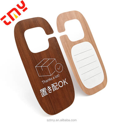 comprar Cartel Personalizado de Plástico Impermeable para Manija de Puerta de Habitación de Hotel, Señal de Baño de Hotel, No Molestar, Señal Colgante de PVC fabricación en línea