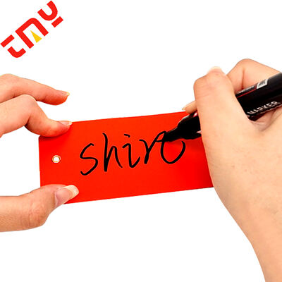 Mua Thẻ Nhựa Chống Thấm Nước Có Dây Kim Loại, Có Thể Viết, Màu Đỏ, Bền Bỉ, Dùng Cho Vận Chuyển, Ba Lô, Kệ Hành Lý Ngoài Trời Thân Thiện Với Môi Trường sản xuất trực tuyến