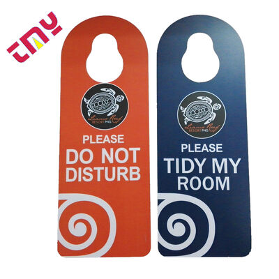 comprar Diseñar su propio hotel Bienvenida a la puerta, limpieza personalizada de la casa No moleste el colgador de la puerta fabricación en línea