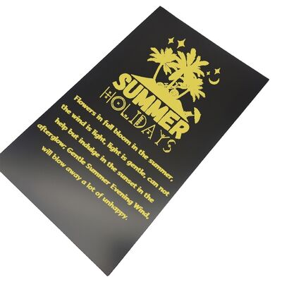 comprar Placa de metal personalizada con múltiples opciones de material y acabado mate para decoración del hogar fabricación en línea