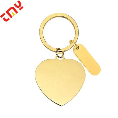 Buy Personalized Gold Plated Stainless Steel Blank Necklace ID Tag Metal Pet Dog Tag Custom Engraved online manufacture