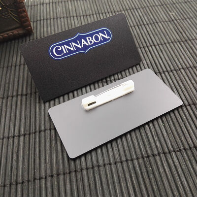 Buy Wholesale High Quality Plastic PVC Writable Name Badge Blank Custom Design Chalkboard Name Badge online manufacture