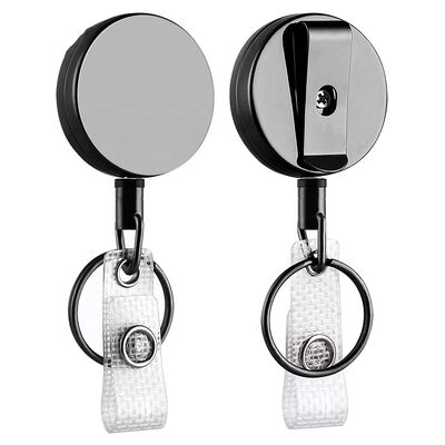 Buy Wholesale Custom Heavy Duty Medical Badge Reels Nursing Badge Holders With Clips Sublimation Blanks For Printing online manufacture