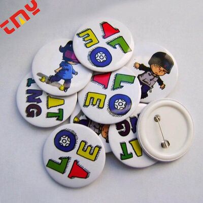 comprar Botões Personalizados com Logo em Lata para Pins com 4 Tamanhos 25/44/58/75mm para Eventos, Presentes e Promoções fabricação em linha