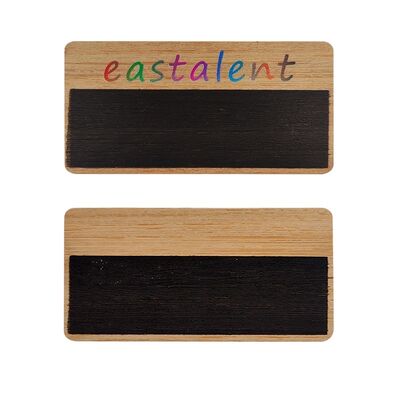 Mua Nhãn danh hiệu bằng gỗ in tùy chỉnh Chalkboard Tag cho doanh nghiệp & sự kiện sản xuất trực tuyến