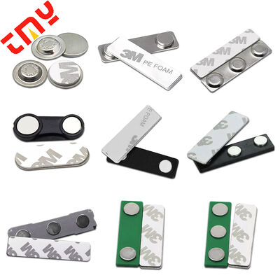 Buy Hot Sale Caution Magnetic Name Badge Tag Magnet With Magnetic Holder for Name Badge online manufacture