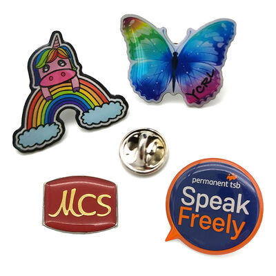 comprare Epoxide rigido personalizzato con smalto e colorato - Magnetic Flower Love Design Metal Badges, Eco-Friendly (Factory Wholesale) fabbricazione online