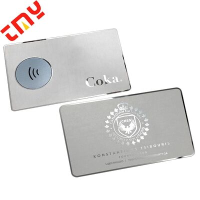Mua Custom Metal Mirror NFC Business Card Cá nhân hóa Custom Luxury Stainless Silver Digital Smart Contact Sản xuất OEM sản xuất trực tuyến
