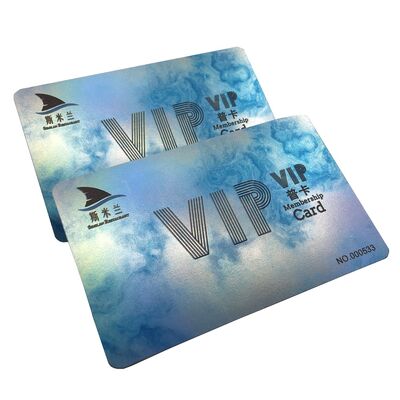 Buy Custom Laser Engraving Pvc Card Plastic Holagram Business Card With Your Own Design online manufacture