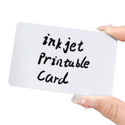 Buy Custom Sublimation Printing Polycarbonate Plastic Student Business Government Name Blank Inkjet PVC ID Identification Card online manufacture